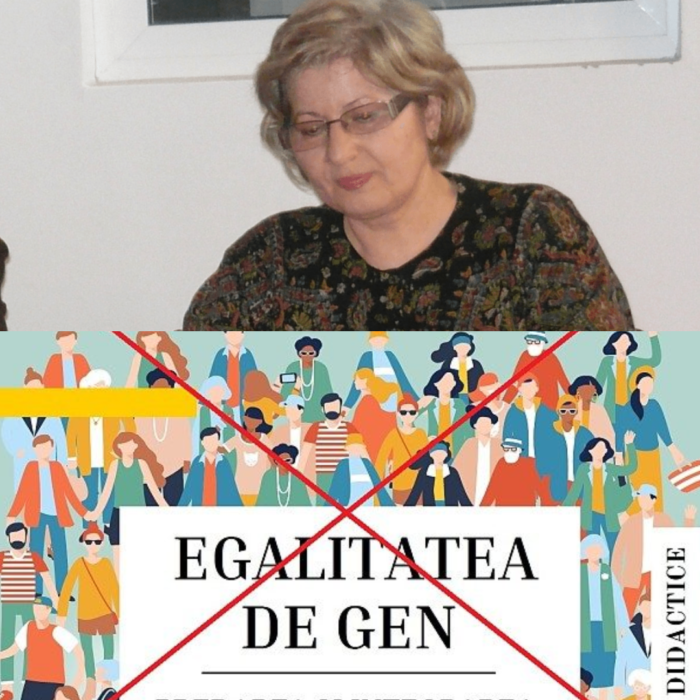 Prof. Olimpia Popa: „Ofensiva ideologiei de gen este în plină expansiune, sub privirea îngăduitoare a Ministerului Educației!”
